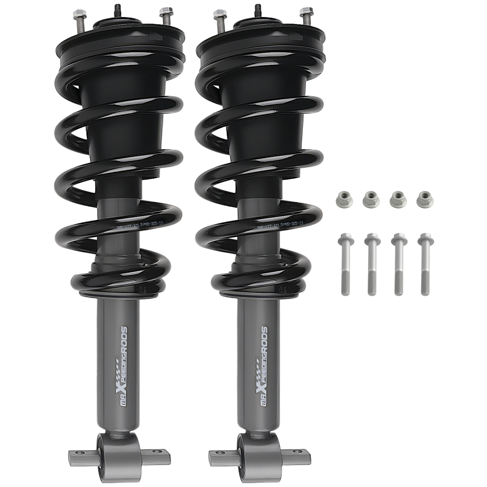 2 Front Leveling Lift Struts compatible for Chevy Silverado/Sierra 1500 2WD 4WD 2014-2018
