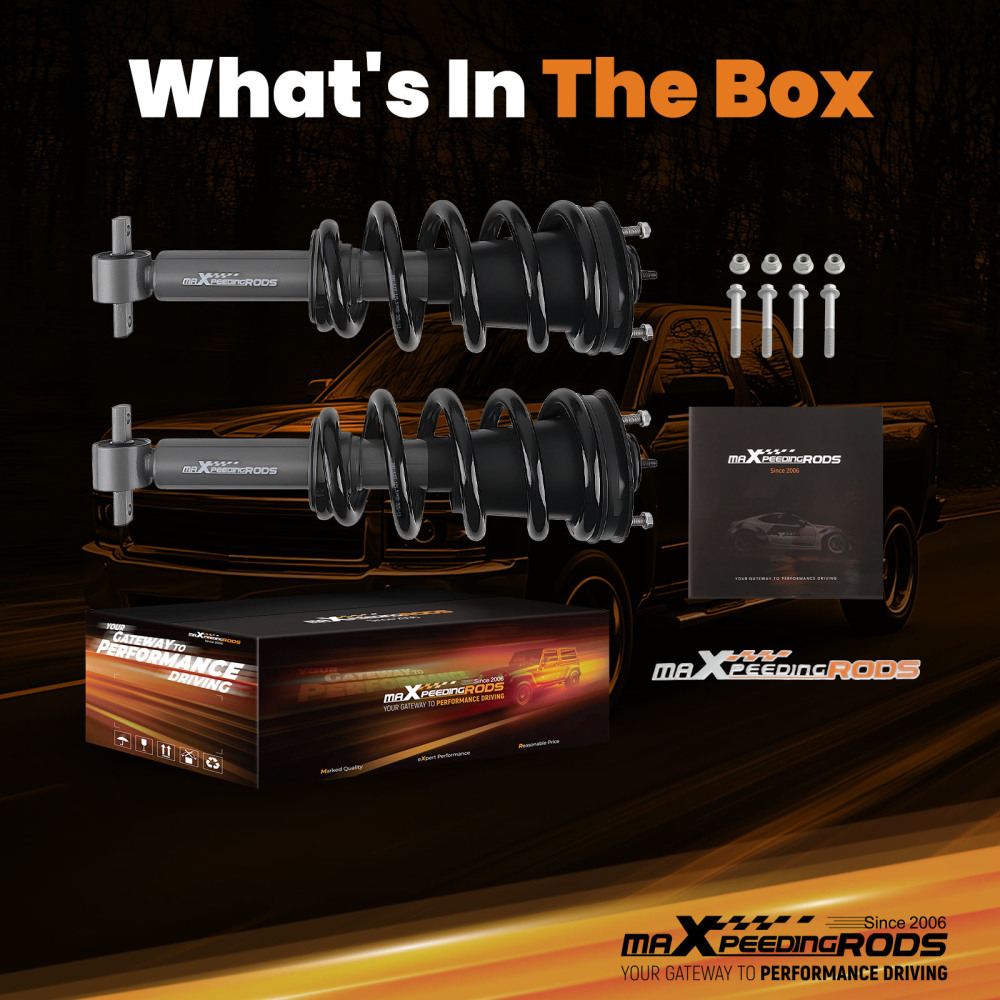 2in Lift Strut Leveling Kit Compatible for GMC for Chevy 14-18 1500