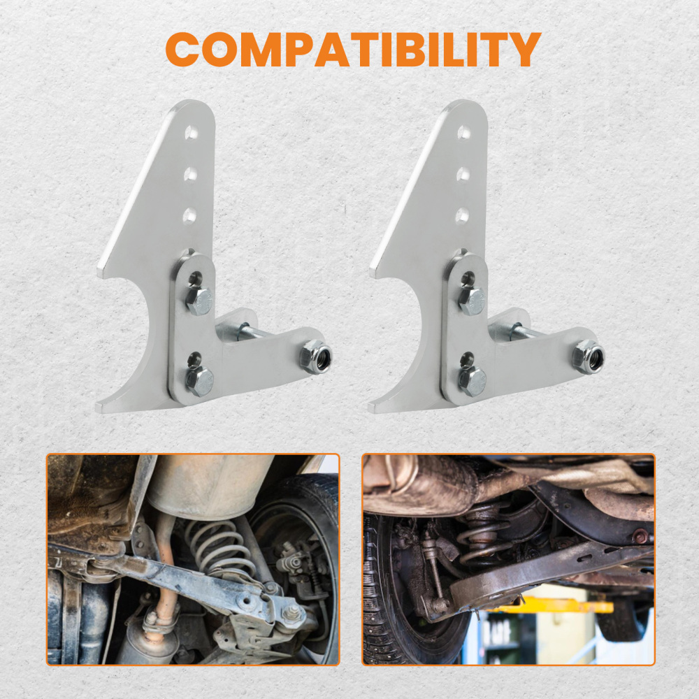 New Universal Lower Coil-over Shock Mount Kit Set Rear Lowering