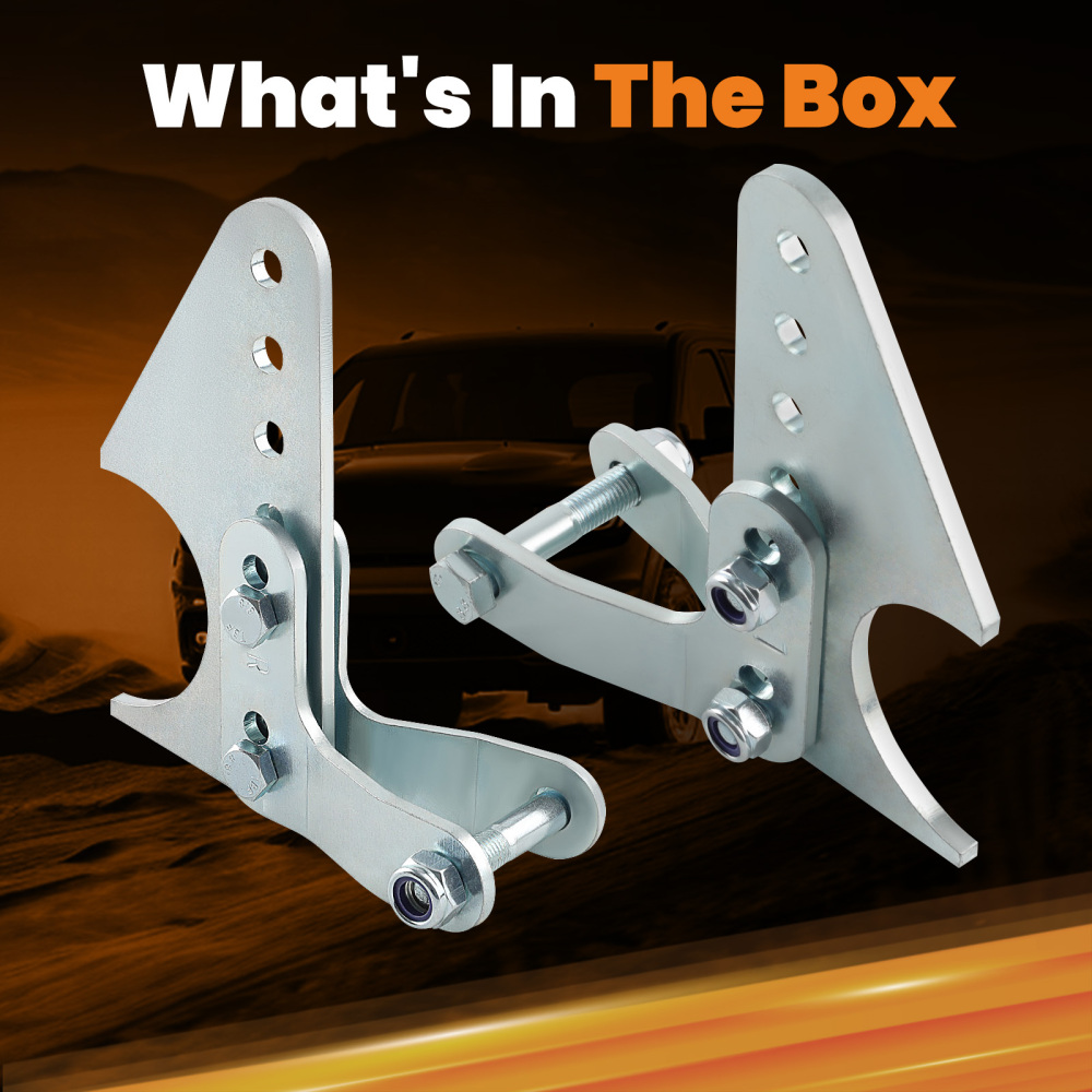 New Universal Lower Coil-over Shock Mount Kit Set Rear Lowering