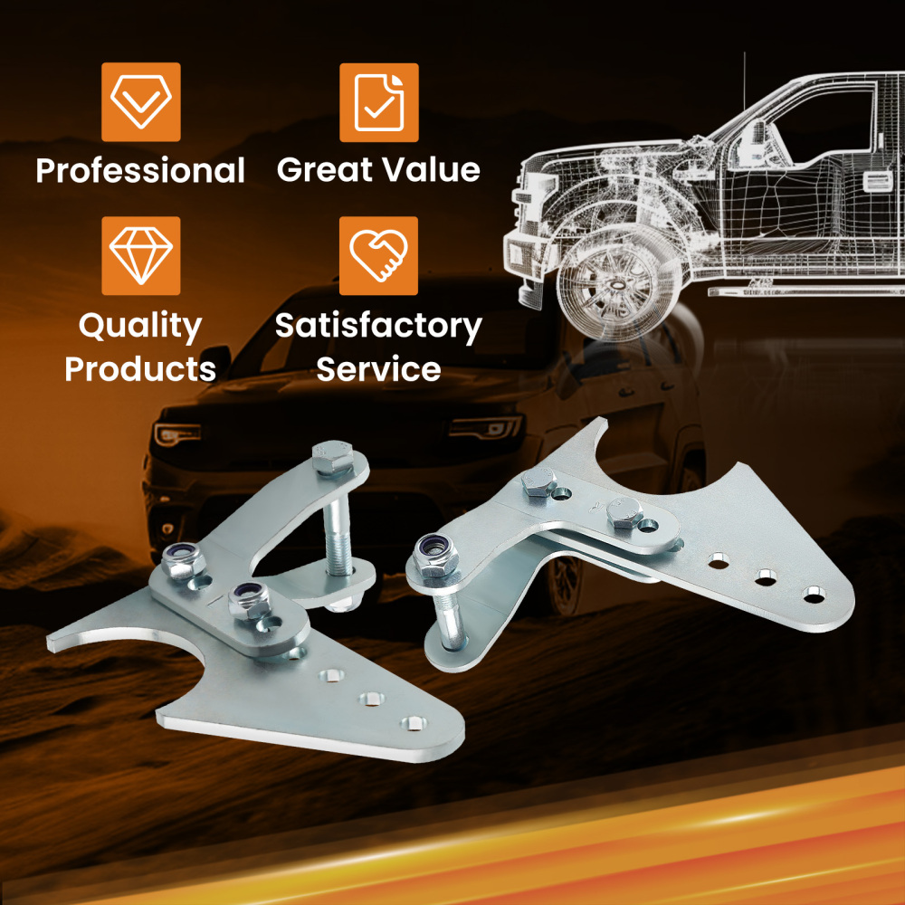 New Universal Lower Coil-over Shock Mount Kit Set Rear Lowering