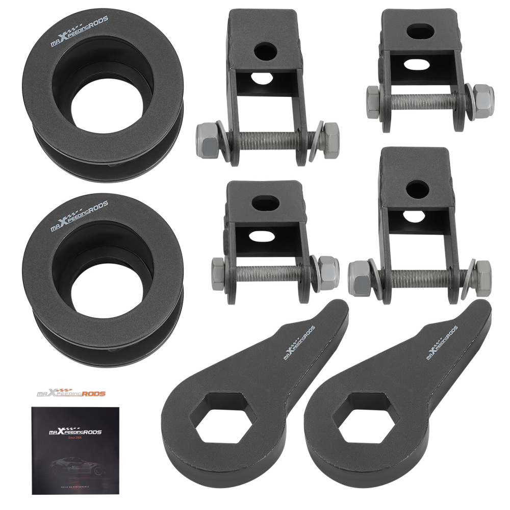 Full Lift Kit Front 3 inch Rear 2 inch compatible for GMC Yukon compatible for Chevy Suburban Tahoe 2002 03 04-06