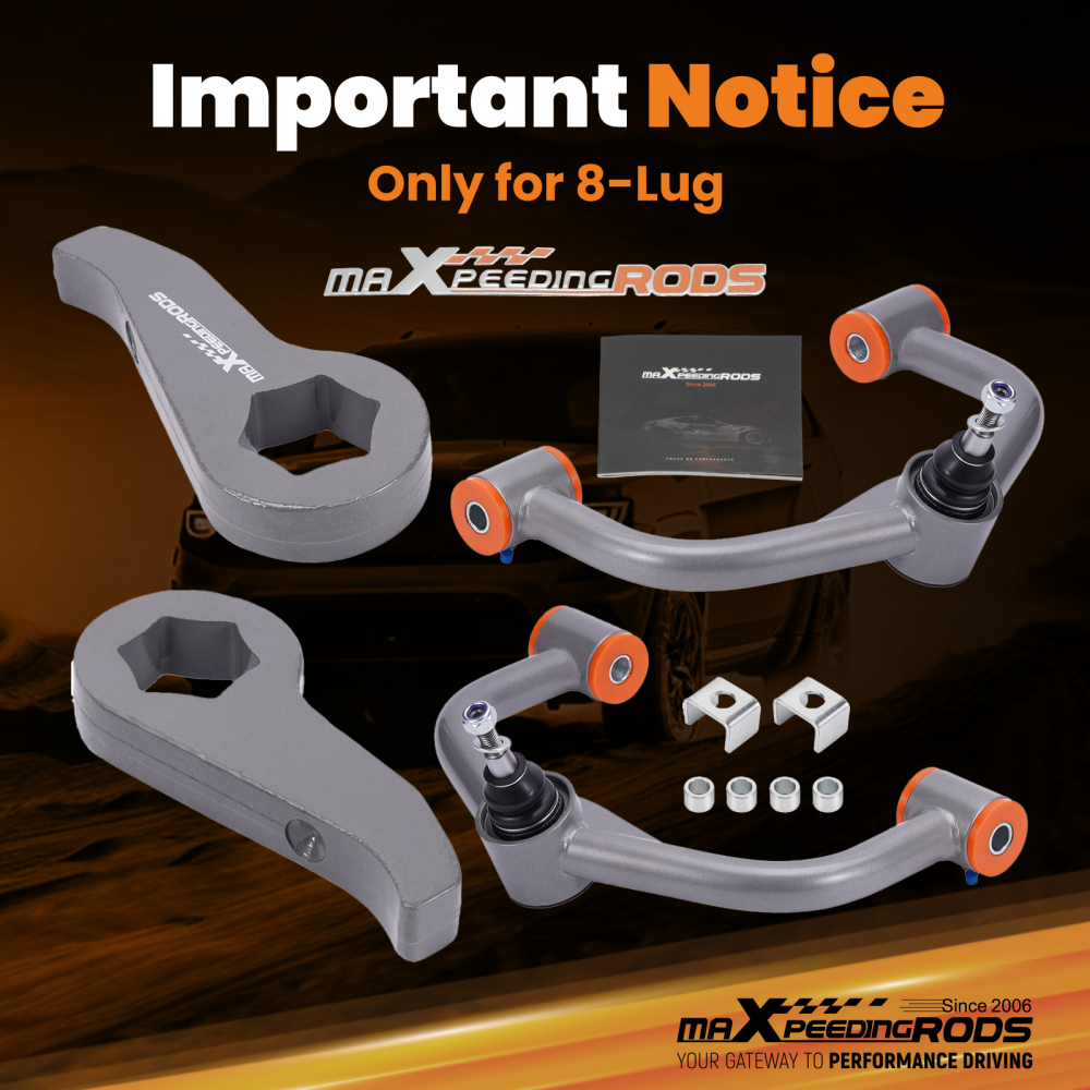 Front 2-3 Leveling Kit w/Control arms compatible for Chevy/GMC 2500/3500HD 2011-2020