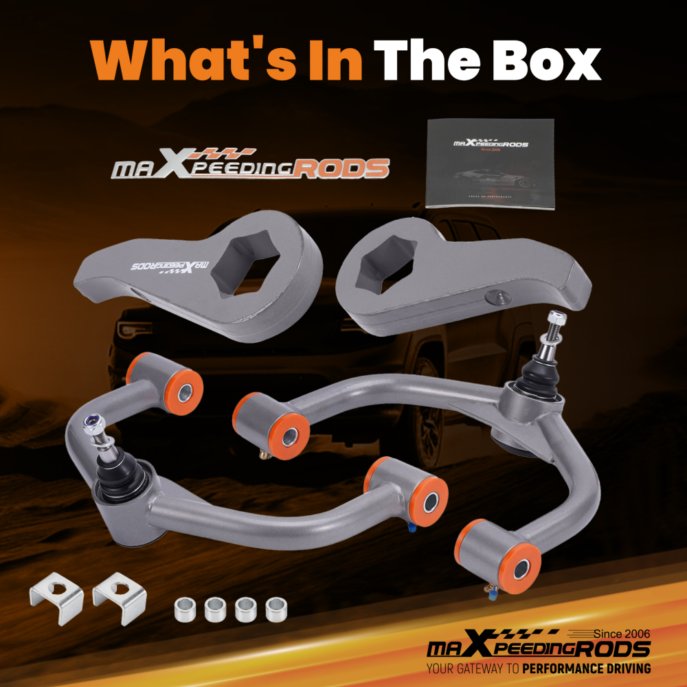 Front 2-3 Leveling Kit w/Control arms compatible for Chevy/GMC 2500/3500HD 2011-2020