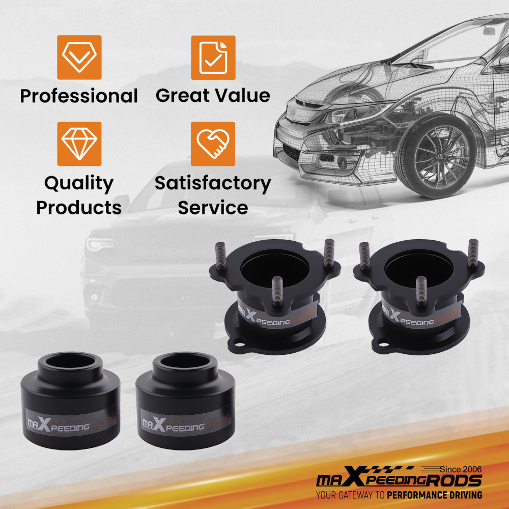 3 Front 2 Rear Lift Spacer Kit compatible for Chevy Trail Blazer compatible for GMC Envoy 2002-2009