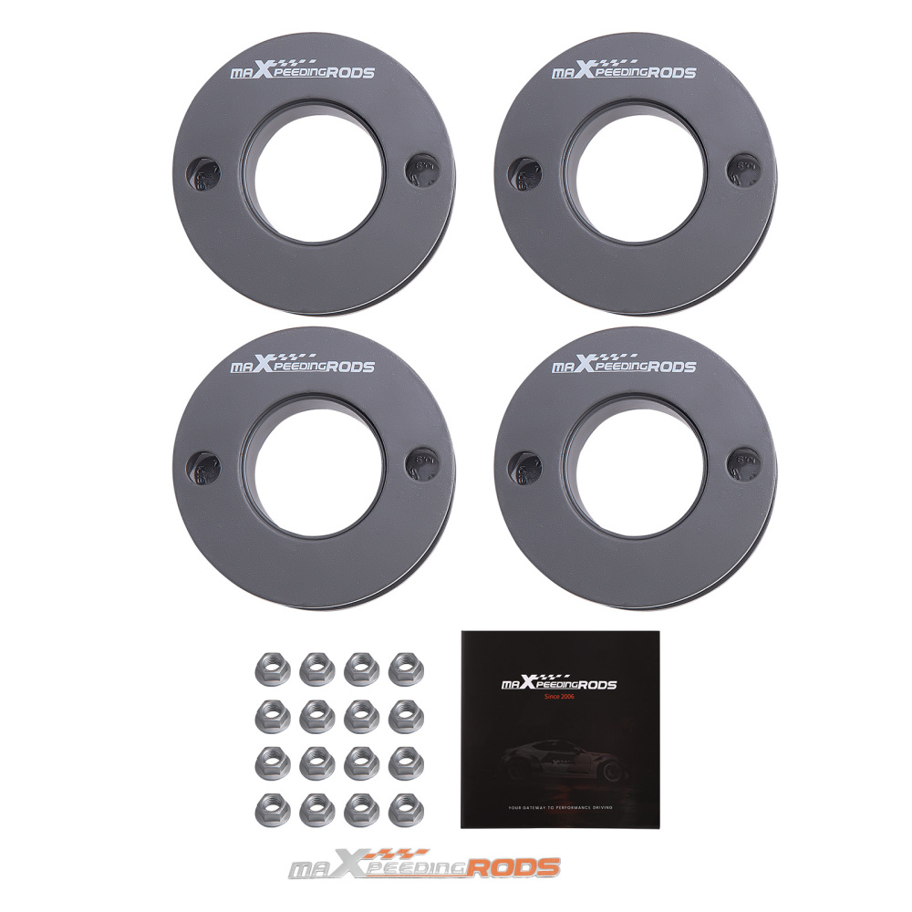 3'' Front + Rear Leveling Spacers Lift Kit compatible for Honda CRV CR-V 1997-2001 Nut Bolt