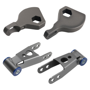 3 Front 2 Rear Lift Kit Torsion Keys Shackle compatible for Dodge Durango 1998-2003