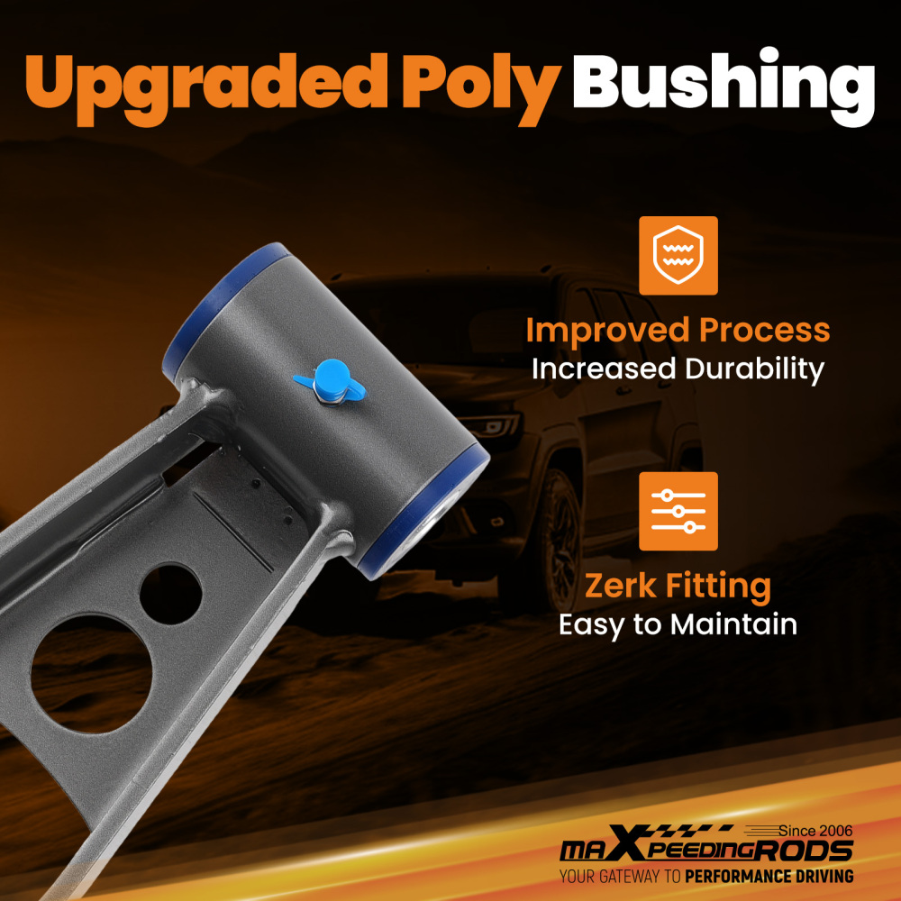 3 Front 2 Rear Lift Kit Torsion Keys Shackle compatible for Dodge Durango 1998-2003