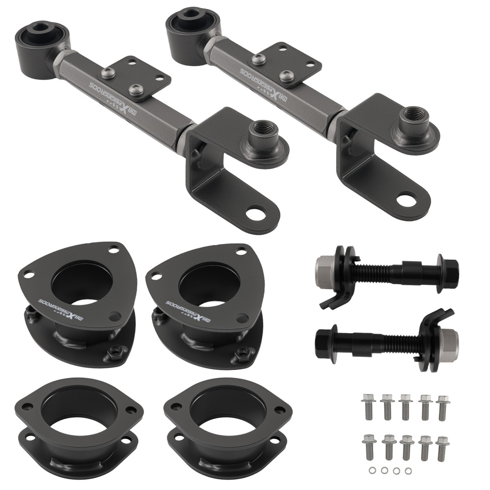 3 Front 2 Rear Setup compatible for Honda Element 03-11 with Control Arms Level Kit