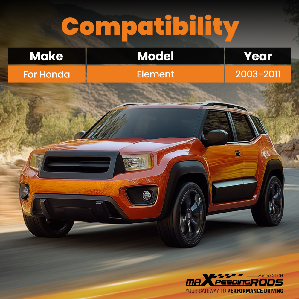 2 Aluminum Level Kit compatible for Honda Element 2003-2011 Front Rear Lift Spacer