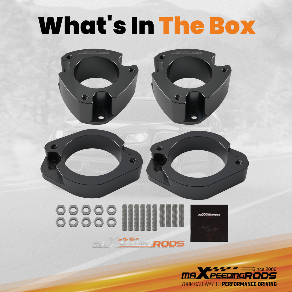 2 Aluminum Level Kit compatible for Honda Element 2003-2011 Front Rear Lift Spacer