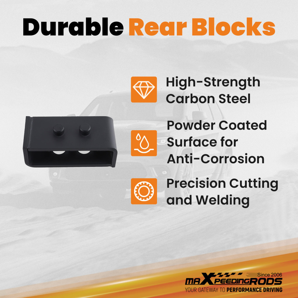 3 Front 2 Rear Leveling Lift Kit compatibile per Ford F-150 4WD 2WD 2004-2020 2018 2019