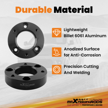 2 inch Leveling Lift Kit Spacers compatible for Ford F150 compatible for F-150 2WD 4WD 2004-23