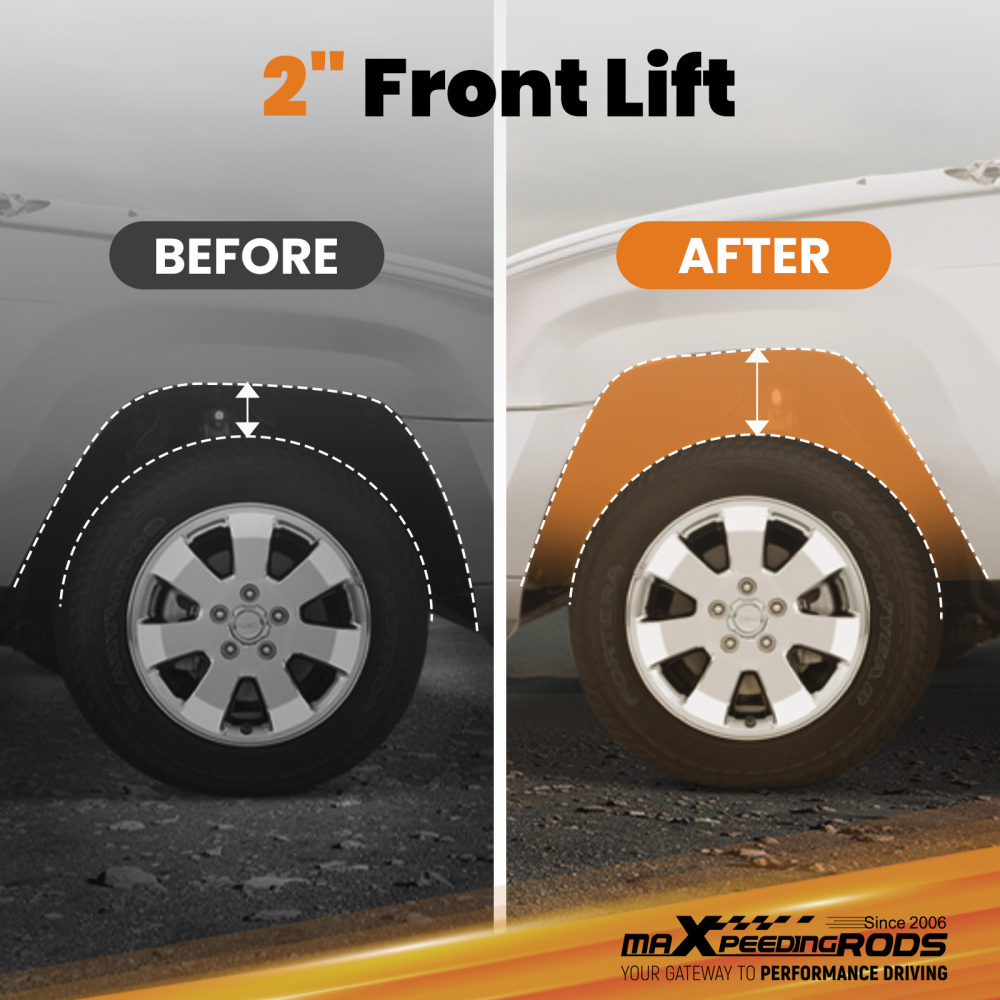 2 Front Lift Kit Leveling Lift Kit for Ford F-150 F150 2WD 4WD Raptor