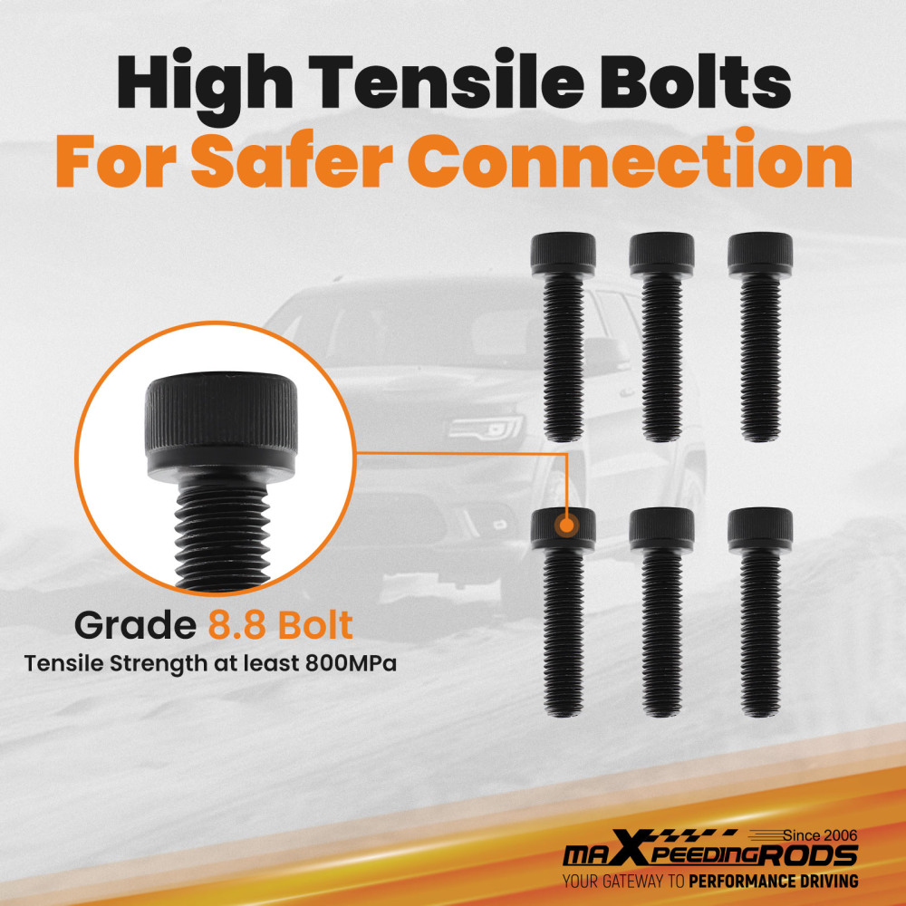 Pair 2.5 inch Front Leveling Lift Kit compatible for Ford F-150 2WD / 4WD 2004-2024