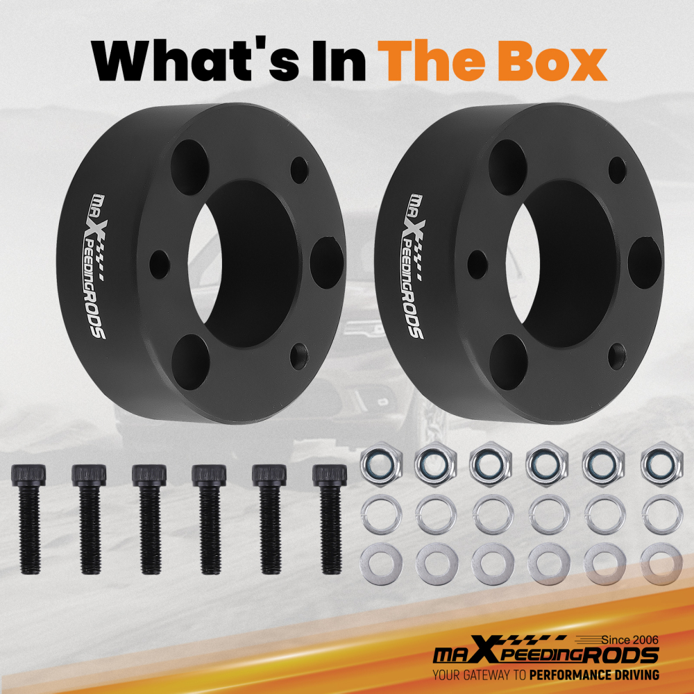 3 inch Front Leveling Lift Kit compatible for Ford F150 2WD 4WD 04-23 Strut Spacers