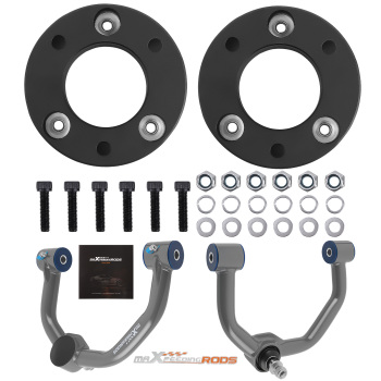 3 inch Front Lift Kit w/ Upper Control Arms compatible for Ford F-150 4WD 2004-2023