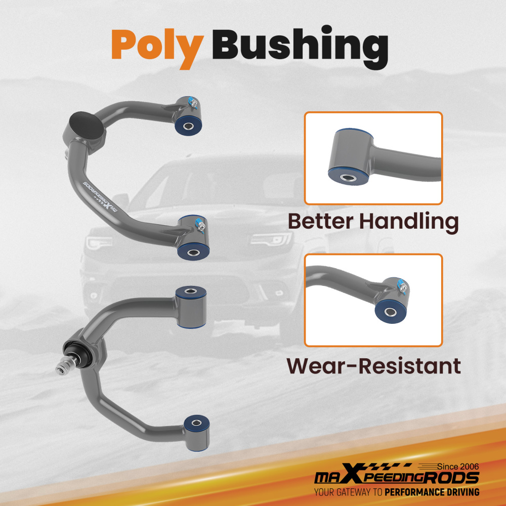 3 inch Front Lift Kit w/ Upper Control Arms compatible for Ford F-150 4WD 2004-2023