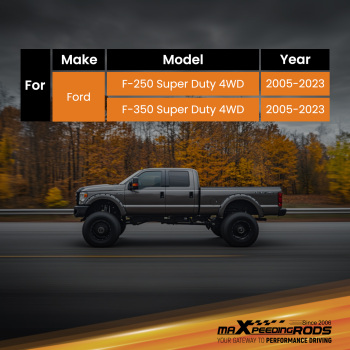 2.5 Front Lift spacer and Shock Extenders Compatible for Ford F-250 05-23