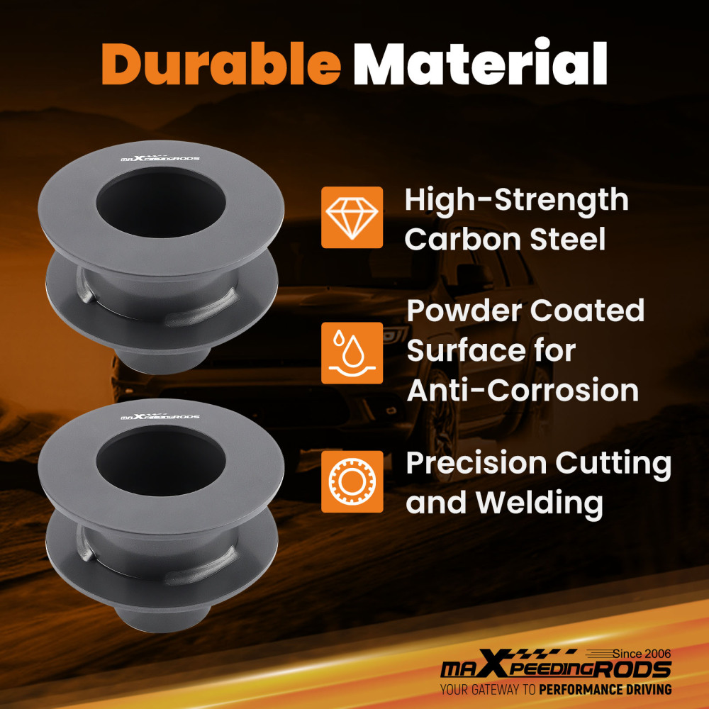 2.5 Front Lift spacer and Shock Extenders Compatible for Ford F-250 05-23