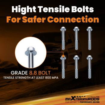 2.5 Front Lift spacer and Shock Extenders Compatible for Ford F-250 05-23