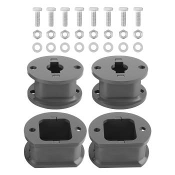 2 Front 2 Rear Lift Kit Spring Spacer compatible for Land Rover Discovery 2 1998–2004