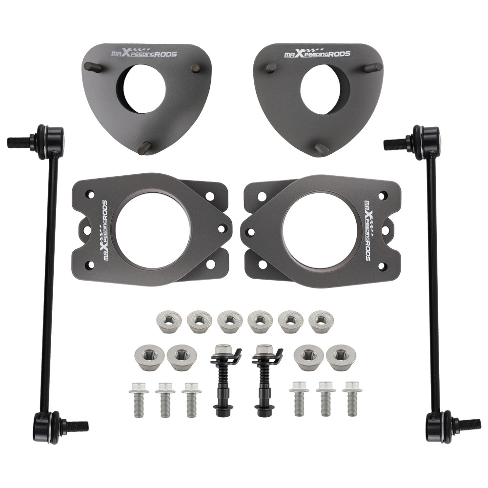 3 Complete Level Set with Links compatible for Honda Ridgeline 06-14 Front Rear Steel