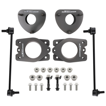 3 Complete Level Set with Links compatible for Honda Ridgeline 06-14 Front Rear Steel