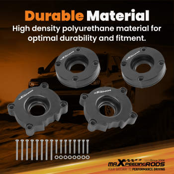 40mm Lift Spacer Lift kit compatible for Volkswagen TOUAREG 2003-2010 Polyurethane