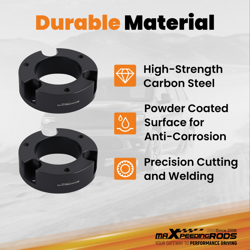 3 Front 2 Rear Leveling Lift Kits w/ Diff Drop compatible for Toyota Tacoma 2005-2023