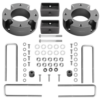 3 Front 3 Rear Lift Kit forToyota compatible for Tundra 2007-2021 Diff Drop