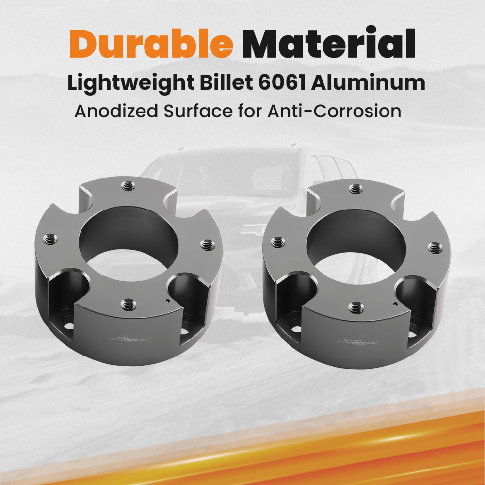 3 Front 3 Rear Lift Kit forToyota compatible for Tundra 2007-2021 Diff Drop