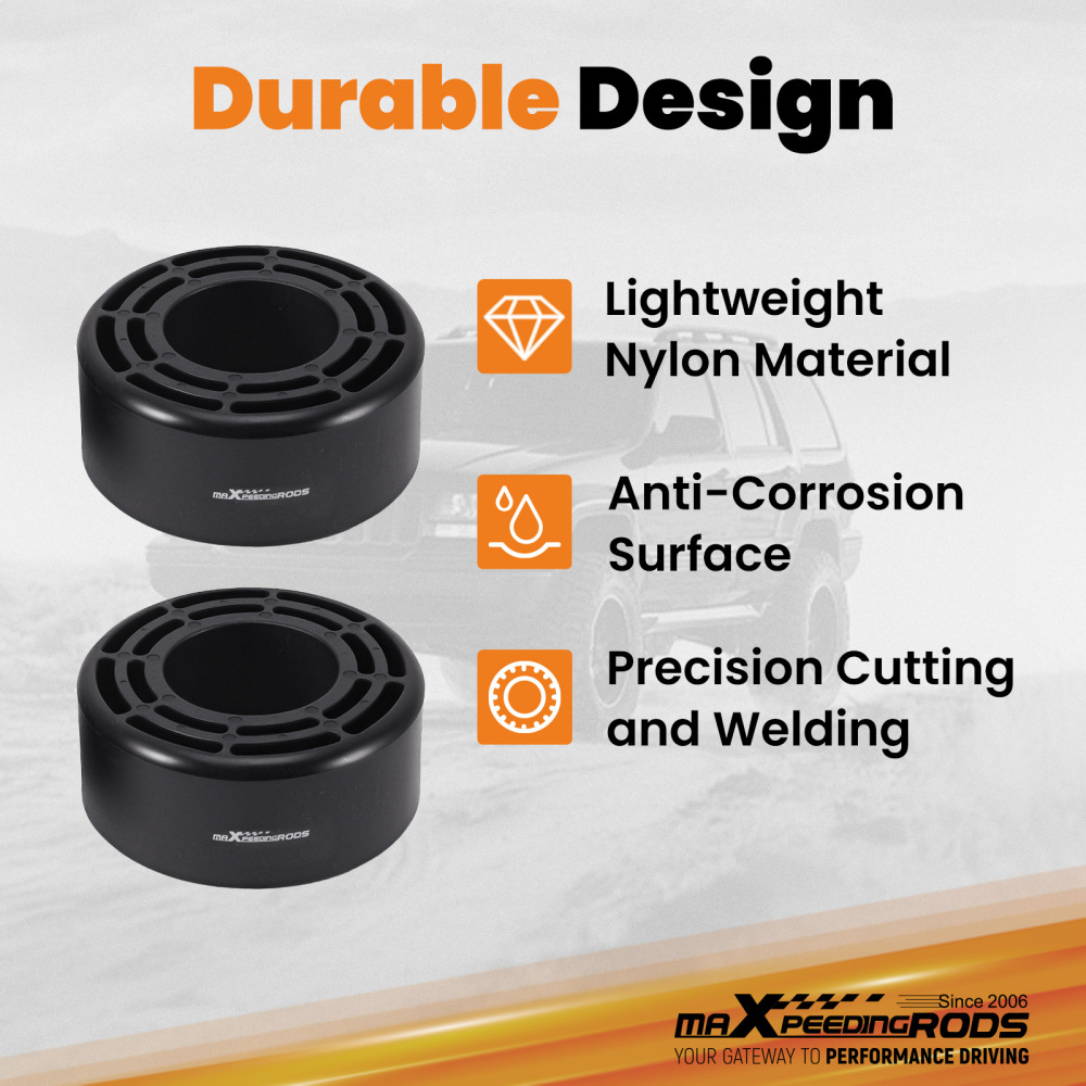 3 Complete Lift Spacer Kit compatible for Jeep Grand Cherokee WJ 1999-2004 FR