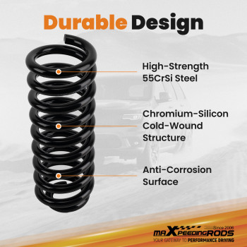 1.5 Front Leveling Lift Coil Springs compatible for Ford Ranger 1983-1997