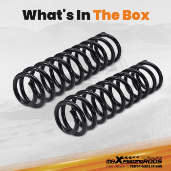 2.5inch Front Coil Springs compatible for Jeep Wrangler JK 2007-2018 Lift kit Pair