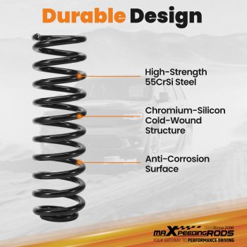 3 front lift spring compatible for Jeep Cherokee XJ/Comanchee MJ 1984-2001 Coil Spring