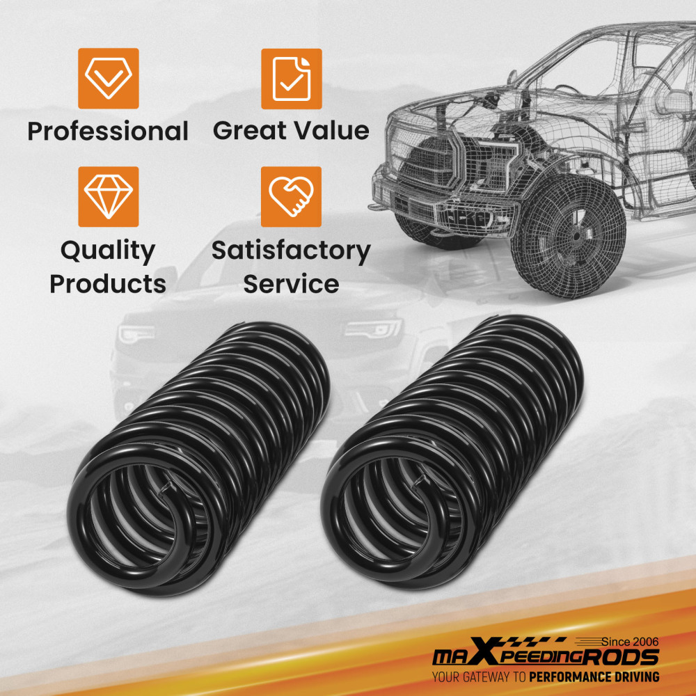 3 front lift spring compatible for Jeep Cherokee XJ/Comanchee MJ 1984-2001 Coil Spring