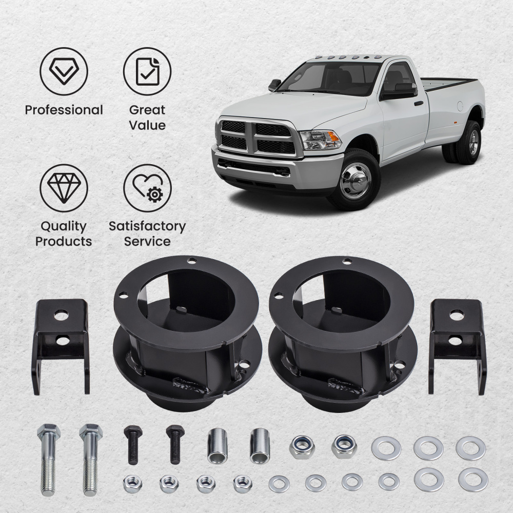 Suspension Leveling Kit Front 2.5 Compatible for Dodge Ram 2500 compatible for Big Horn Crew Cab