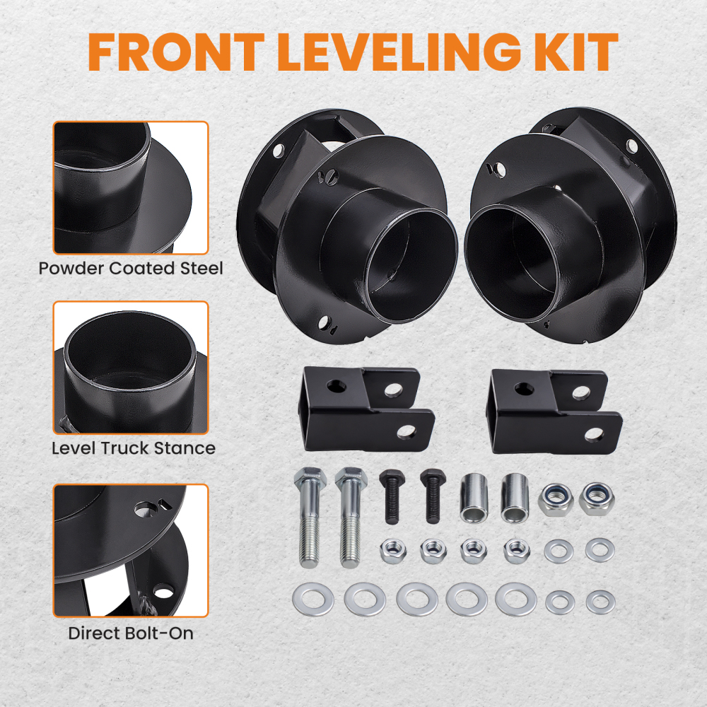 2.5inch Front Leveling Set compatible for Dodge Ram 2500 2014-18 compatible for Ram 3500 2013-2018