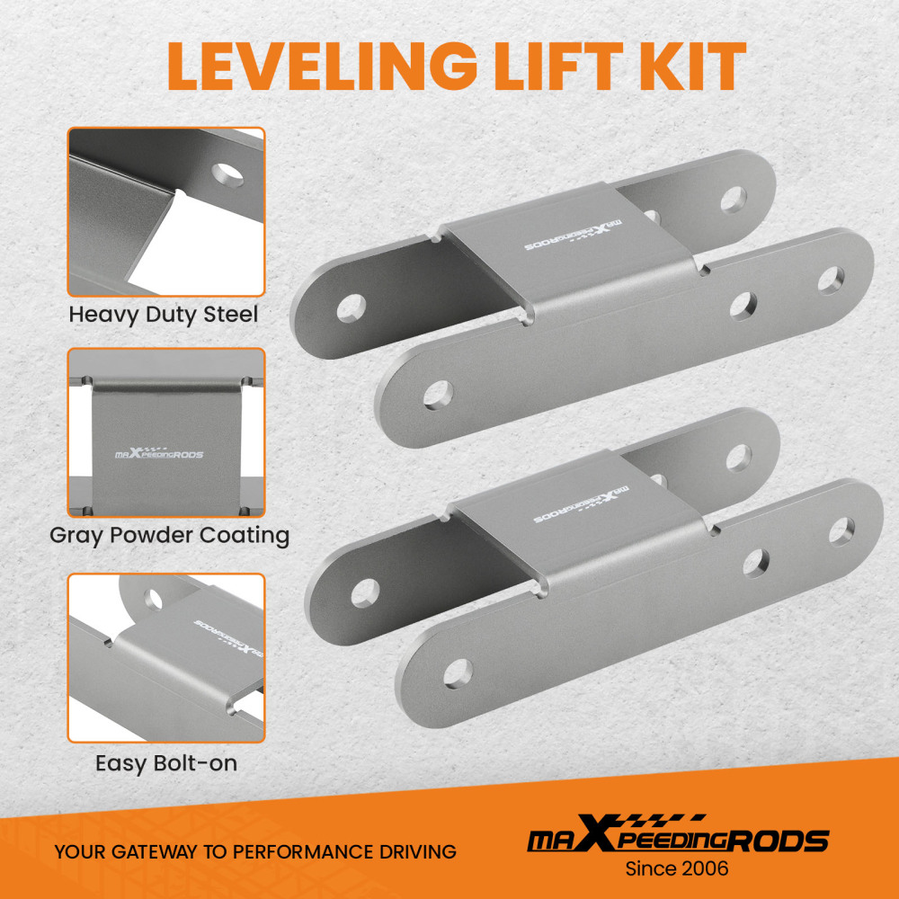 Clé de barre de torsion 1-3 + manille 2 compatible pour Chevrolet S10S10 Blazer compatible pour GMC S15