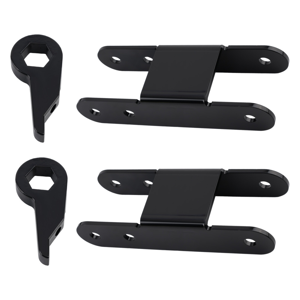 Clé de barre de torsion et kit de nivellement de levage de manille arrière compatibles compatible pour Chevrolet pourGMC S15 S10