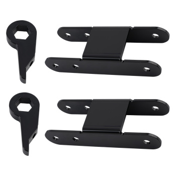 Lift Kit 3 inch Torsion Keys Rear Shackles Compatible for Chevy S10 Blazer 1982 -04 