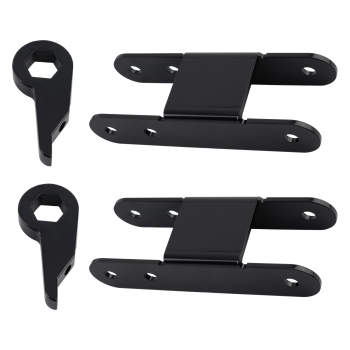 Lift Kit 3 Torsion Keys Rear Shackles compatible for Chevy S10 Blazer 1982-2004