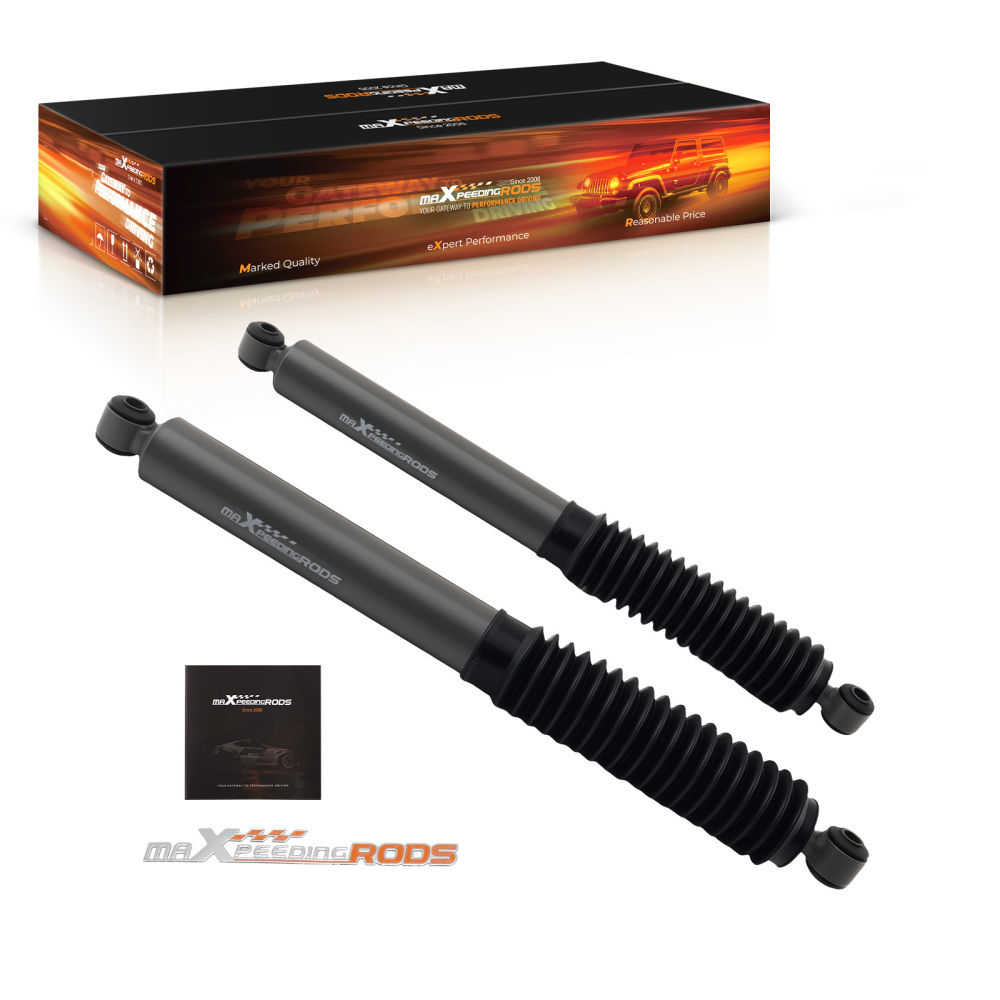 Rear Lift Shock compatible for Chevy Tahoe GMC Yukon/XL 2007-2020 0-2.5 Dust Cover Pair