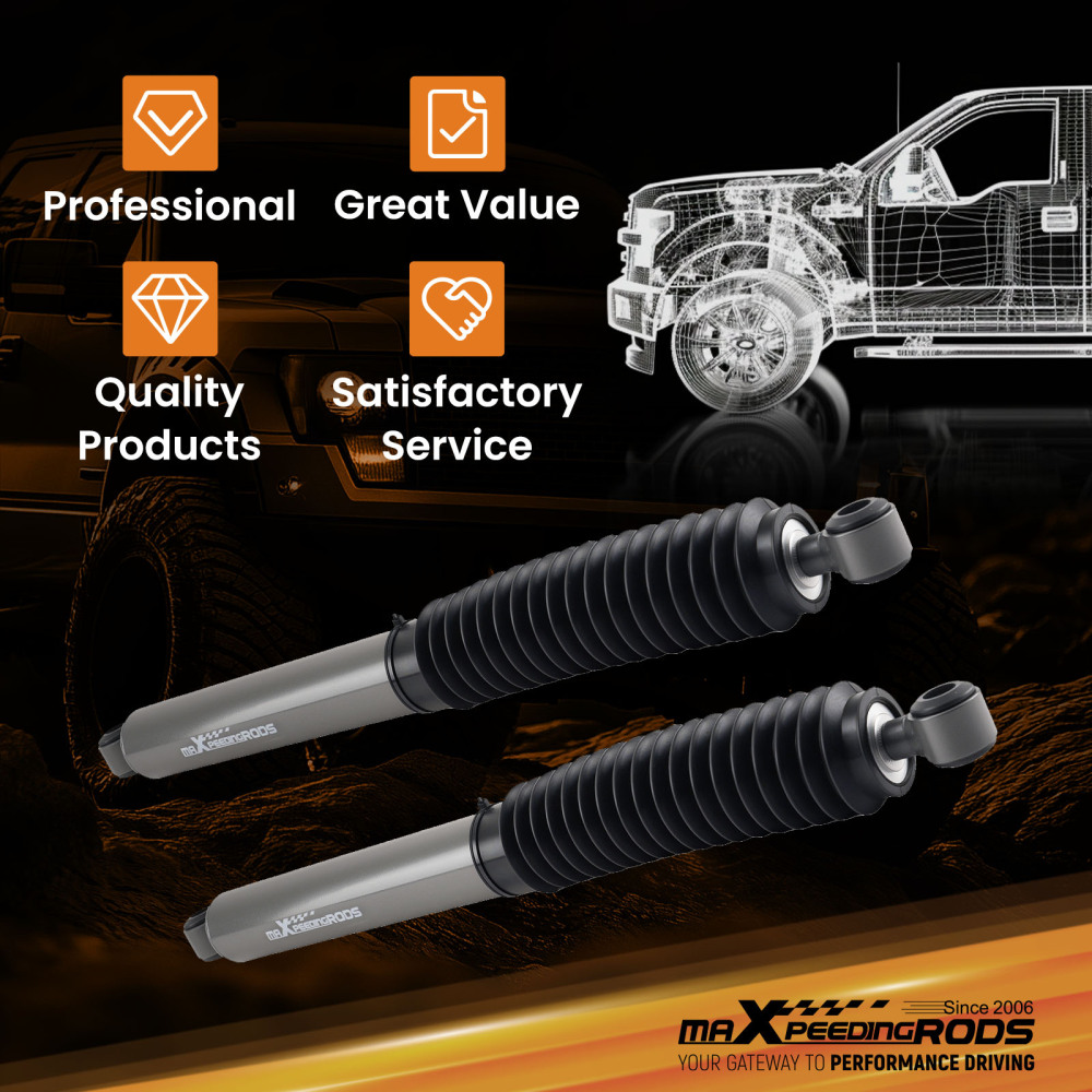 Front Lift Kit compatible for Chevy Tahoe GMC Yukon 4WD 1995-1999 4-7.5 Shock Absorber