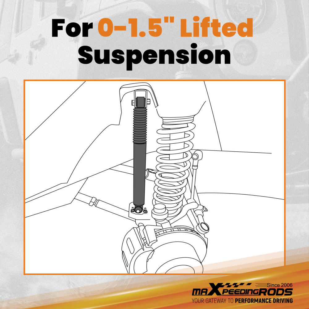 Lift G1 Shock Front 0-1.5 compatible for Ford F-250/F-350 Super Duty 4WD 2005-2026