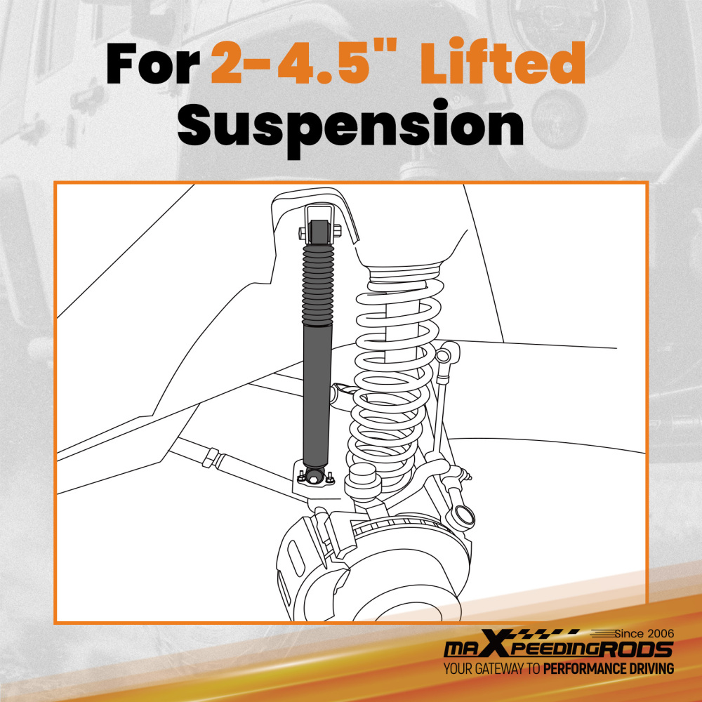 Lift G1 Shock Front 2-4.5 compatible for Ford F-250/F-350 Super Duty 4WD 2005-2023