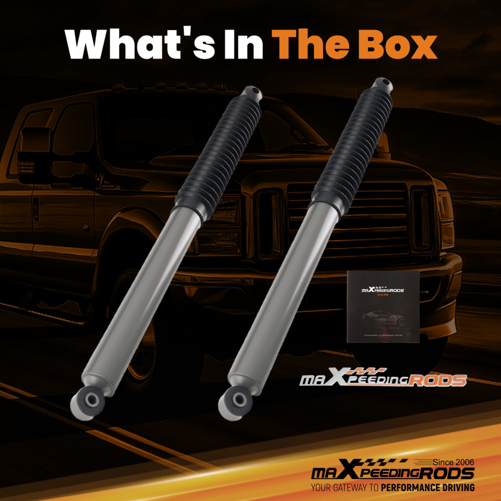 2x Front Lift Shock compatible for Ford F-250 F-350 Super Duty 1999-2004 4WD 6.5-7.5