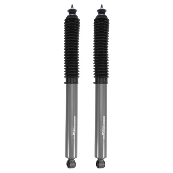 Front 4-8 Lift Shock Absorber compatible for Ford F150 1980-1996 4WD 18mm Chrome Rod