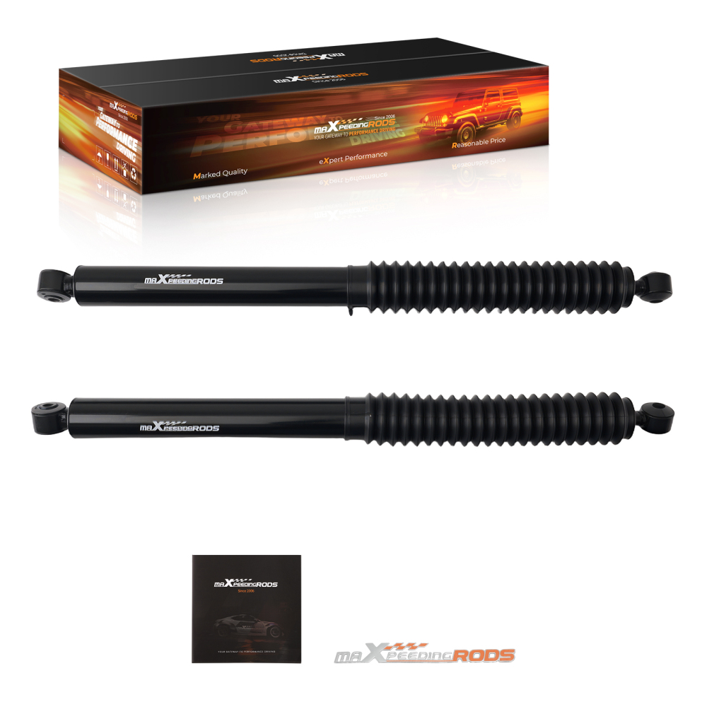 0-2 inch Rear Shocks Pair compatible for Ford F-250/350 Super Duty 1999-2016 Lift Kit